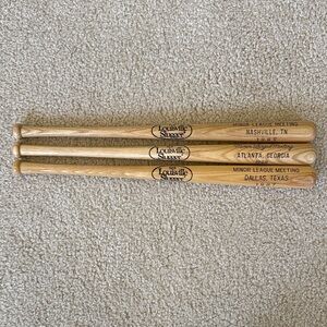 Louisville Slugger Commemorative Wooden Mini Baseball Bats, 16 inches long